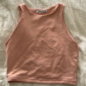 Reoria pink tank top size small